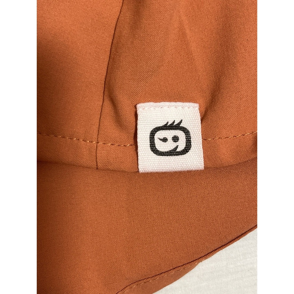 WonderWink Renew 3X Women's Scrub Top Harvest Orange V-Neck Medical Nursing Plus - Picture 6 of 11